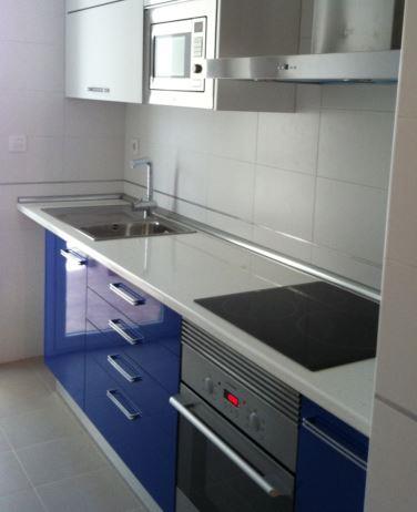 cocina azul